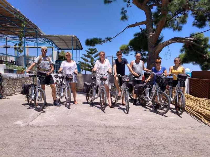 e-Bike Cycling Tour to Arkadi Monastery Full Lunch included - The ride toward Pigi and the final stops at Adele