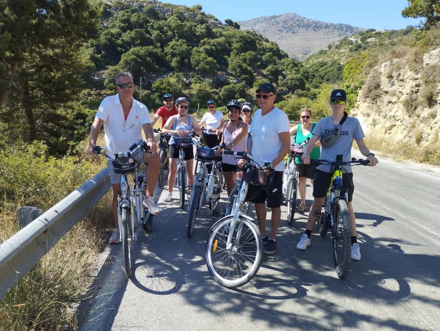 e-Bike Cycling Tour to Arkadi Monastery Full Lunch included - Fitness check: what climbs feel like and what to expect