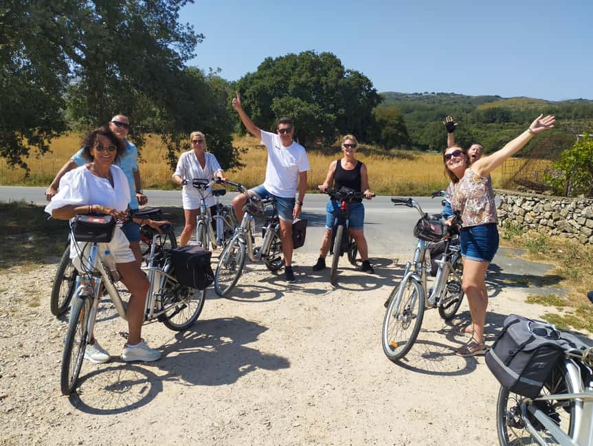 e-Bike Guided Tour to Myli Gorge with Full Lunch included - Chromonastiri to Villa Clodio, the Military Museum twist