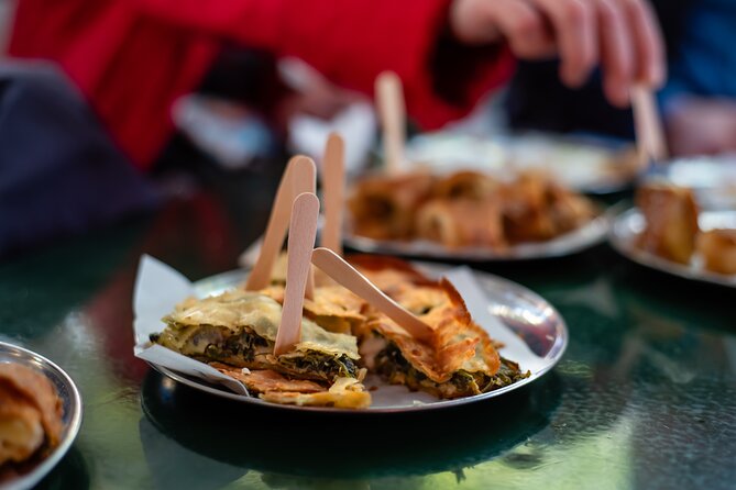 Eating Athens: Our Big, Fat, Greek Food Tour - The 24-hour shop by Central Market, dried fruit and nuts