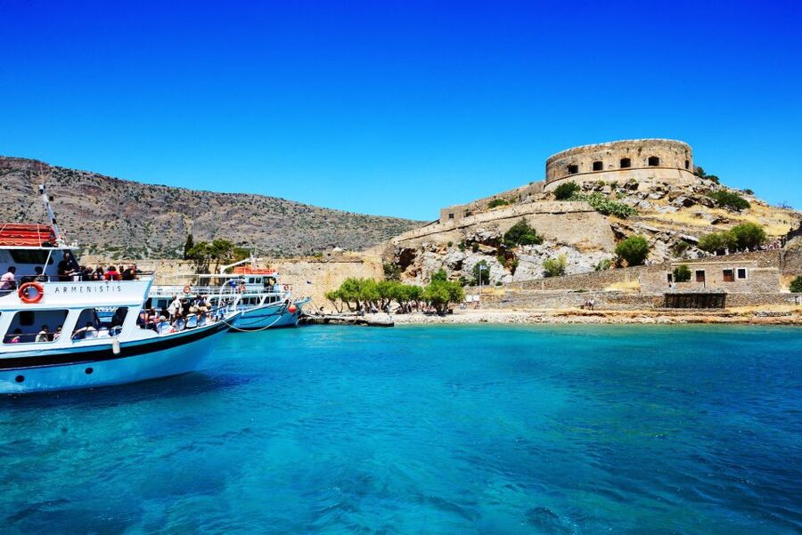 Elounda: Spinalonga Guided Boat Tour with BBQ and Swimming - Kolokytha Beach: Swimming and Snorkeling with a Real Break