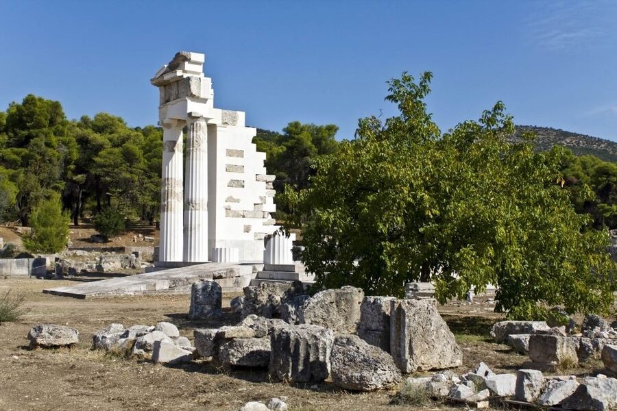 Epidaurus: Temple of Asclepius E-ticket & Audio Tour - Where to begin: the archaeological entrance and the museum time slot