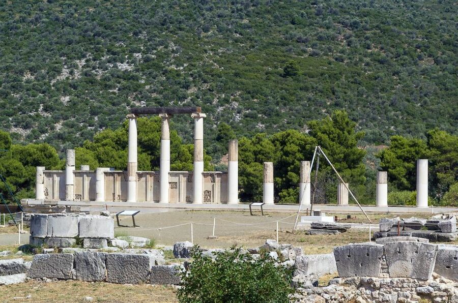 Epidaurus: Temple of Asclepius E-ticket & Audio Tour - Propylaea reconstruction, the Tholos, and the theater as core landmarks