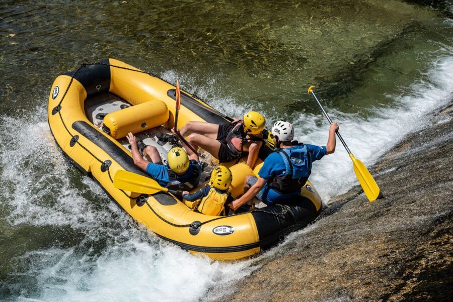 Epirus: Easy Rafting Experience on the Voidomatis River - Swimming moments and the deserted Agioi Anargyroi monastery