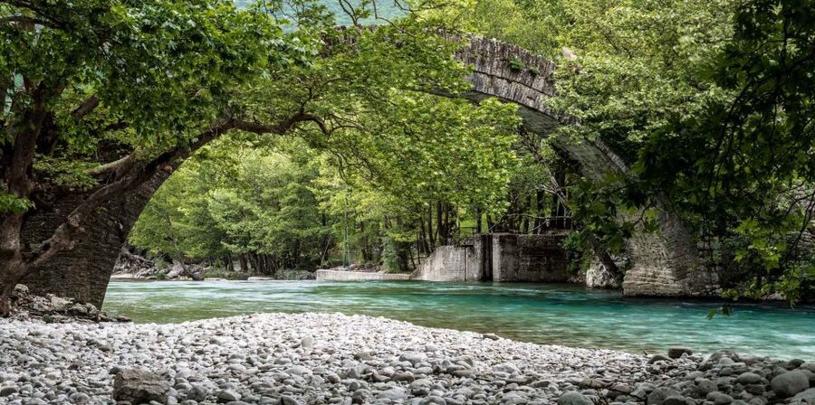 Epirus: Easy Rafting Experience on the Voidomatis River - The Klidonia finish, stone bridge views, and how the trip wraps up