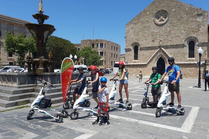 Explore the Medieval city of Rhodes on scooters - 2 hours - Price and what you get for $58.07