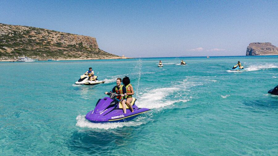 Falasarna: Jet Ski Safari to Balos Beach - Balos Lagoon Stop: Swim, Photos, and the Best Use of Your Hour
