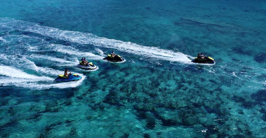 Falasarna: Jet Ski Safari to Balos Beach - Falasarna Pier Check-In and the First Coaching Moment