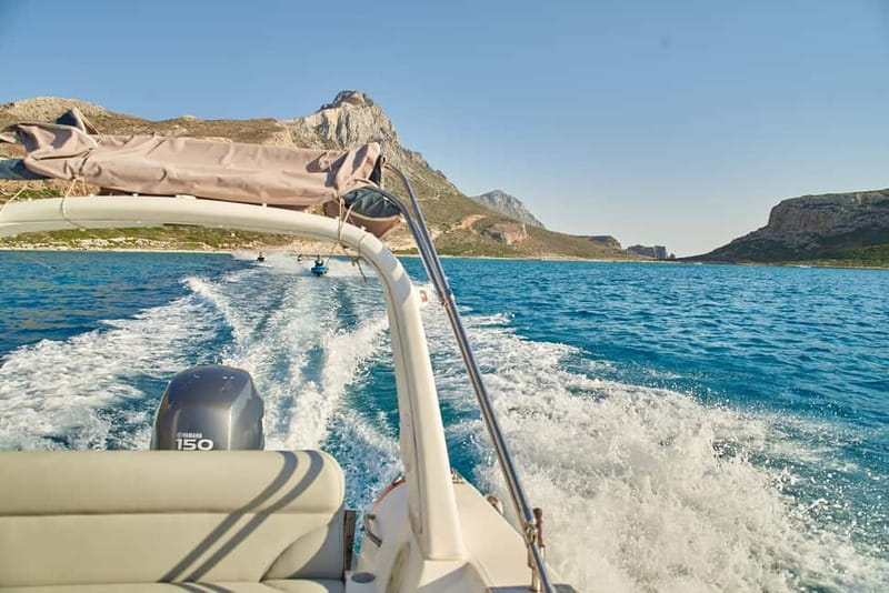 Falassarna Beach: Balos Lagoon Private Small Boat Cruise - Your private Drago boat: faster than ferries, calmer than chaos