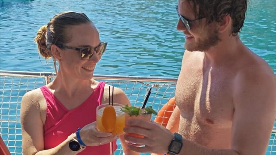 Faliraki: Boat Trip to Afantou Caves, Antony Quinn, Ladiko - Ladiko Bay: a shorter, scenic swim break in turquoise water