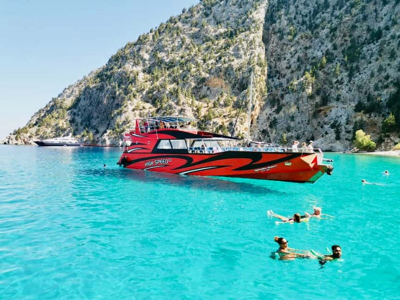 Faliraki: Direct Cruise to Symi & Saint George's Bay - Getting on board: pickups in Faliraki and the quick Amada Colossos hop