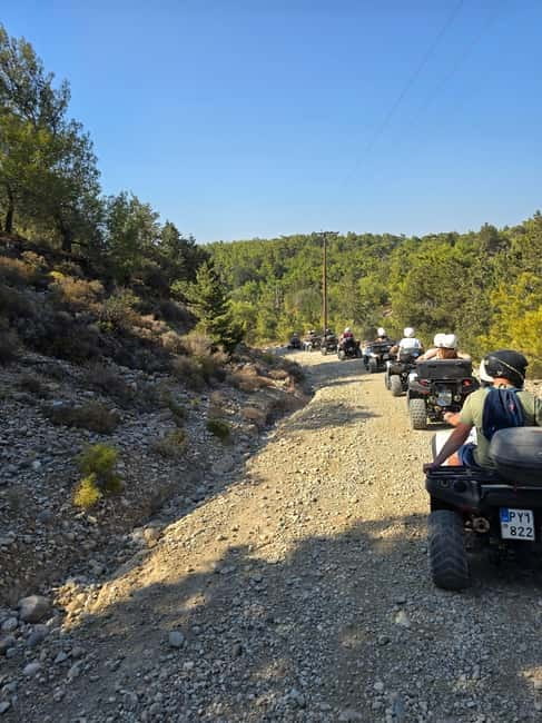 Faliraki: Quad Safari Tour - Getting kitted up: helmets, quads, and the safety rhythm