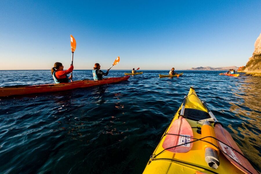 Faliraki: Sunrise Sea Kayaking Experience with Breakfast - Swim and snorkel in calm water before breakfast