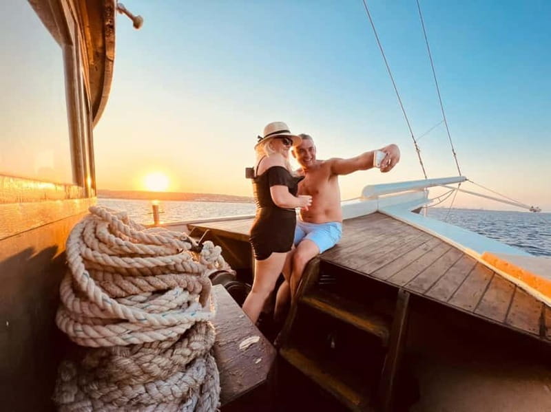 Faliraki: Sunset Cruise with Unlimited Aperol, Beers & Wine - The Cruise Route: Rhodes Coastline, Anthony Quinn Bay, and Ladiko Bay