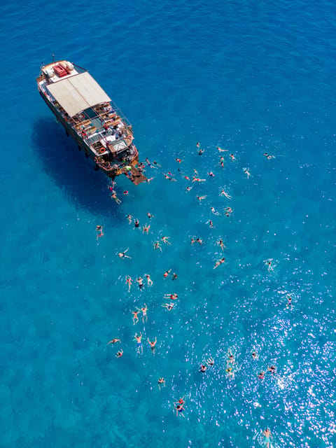 Faliraki : Transfer & Cruise to Lindos with 3 Swimming Stops - Lindos for 2.5 hours: The smart way to spend your shore time