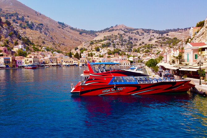 Fast Boat To Symi with a swimming stop at St George's Bay! (Only 1hr journey) - Picking the right departure for the St George’s Bay swim