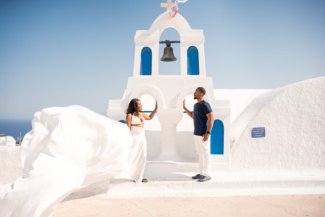 Flying Dress Santorini Photoshoot - Key Highlights Worth Your Attention