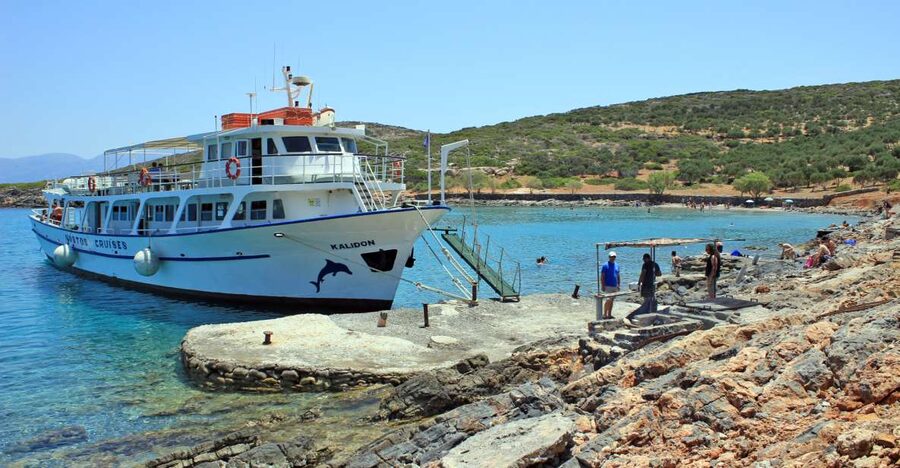 From Ag. Nikolaos: Spinalonga & Kolokytha Cruise with Lunch - From Agios Nikolaos Harbor: setting up for an easy start