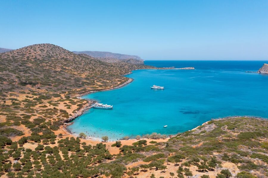 From Ag. Nikolaos: Spinalonga & Kolokytha Cruise with Lunch - Kolokytha Bay beach time: where the water makes the day feel worth it