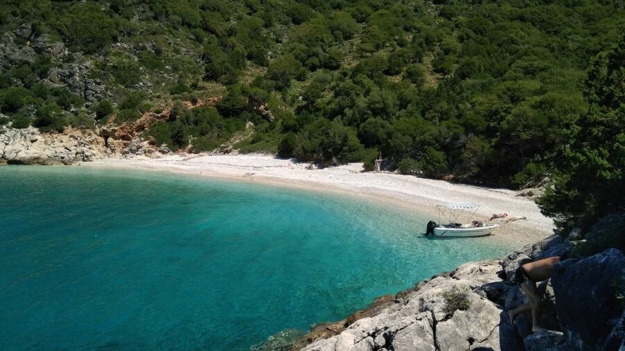 From Agia Effimia: Ithaca Cruise, Gidaki Beach, & Kioni Tour - Kioni village: pretty harbor walks, but don’t let lunch eat your day