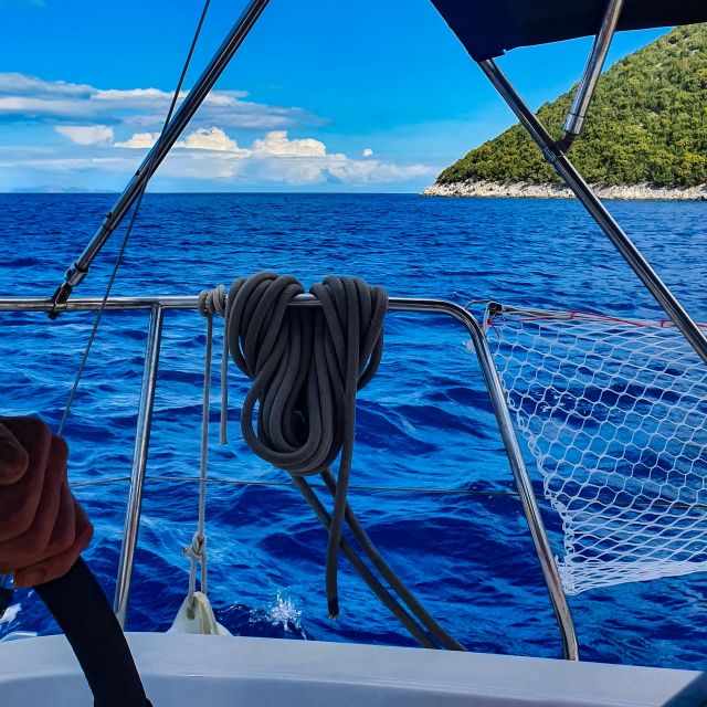 From Agia Efimia: All Inclusive Sailing Day Trip to Ithaca - Stop 2: Lygia and Pera Pigadi, a calmer swim option