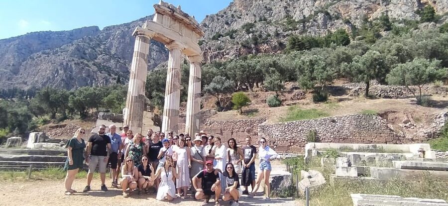 From Athens: Delphi Day Trip & Arachova Village Stop - The Ride Out of Athens: Comfortable Bus Time You Can Actually Use