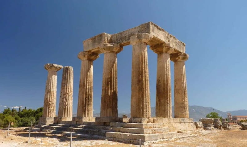 From Athens: Explore Ancient Corinth & Charming Nafplion - Temple of Apollo and ancient streets: what to look for during the walk