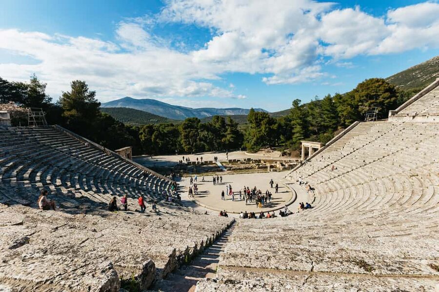 From Athens: Mycenae, Nafplio and Epidaurus Small Group Tour - Mycenae UNESCO: Cyclopean Walls and the Agamemnon Story