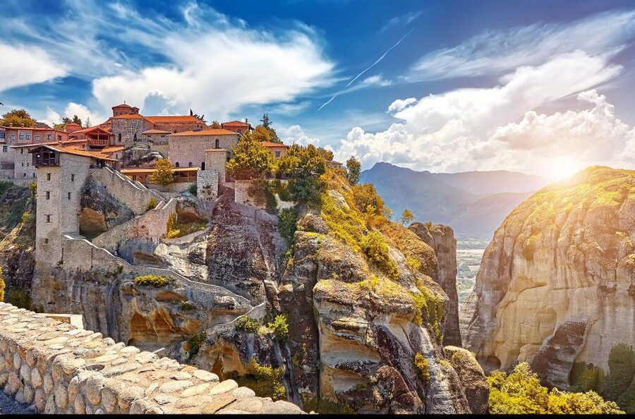 From Athens: Private Full-Day Meteora and Kastraki Tour - Up to three Meteora monasteries: the views, the rules, and the walking