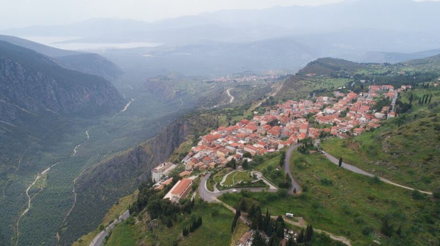 From Athens: Private Road Trip to Delphi - The Sacred Center of Delphi: Omphalos, Apollo, and the Theatre Area