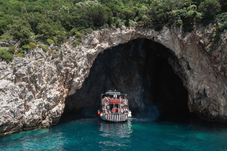 From Benitses/Lefkimmi: Blue Lagoon & Papanikolis Cruise - What to bring so the day feels easy, not stressful
