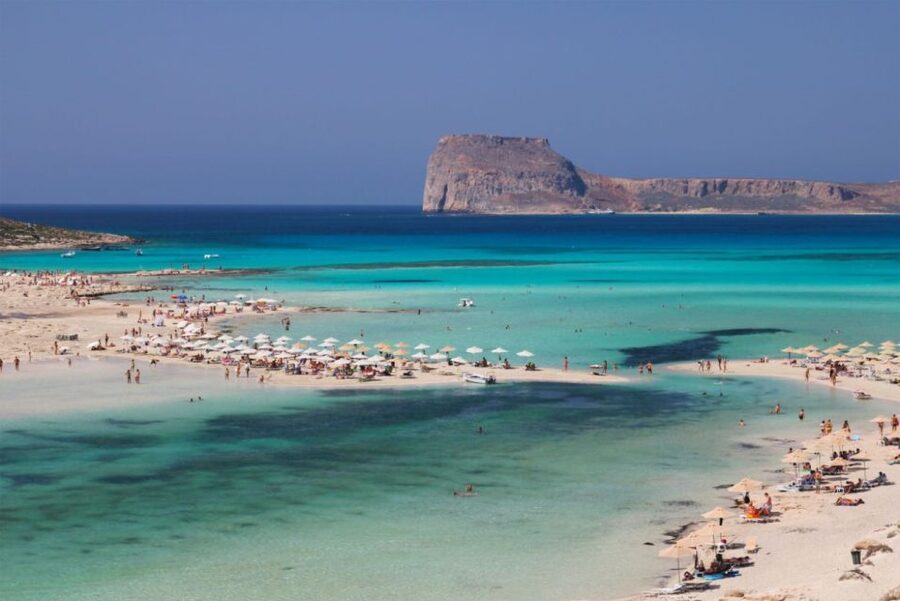 From Chania: Balos & Gramvousa Day Trip without Boat Ticket - Balos Lagoon and its pink sand, plus the realities of getting in