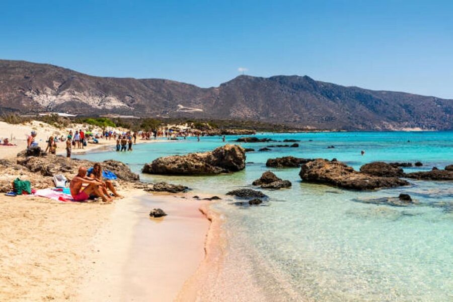 From Chania: Elafonisi Island Day Tour by Bus - Elafonisi pink sand and Elafonissi Island, minus the hassle