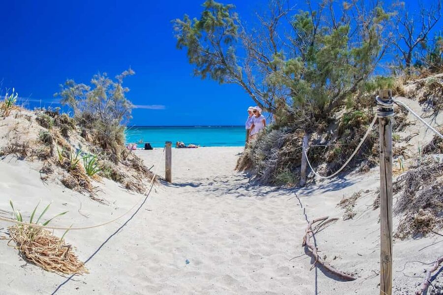 From Chania: Elafonisi Pink Sand Beach Day Trip w/ Elos Stop - Quick Key Points