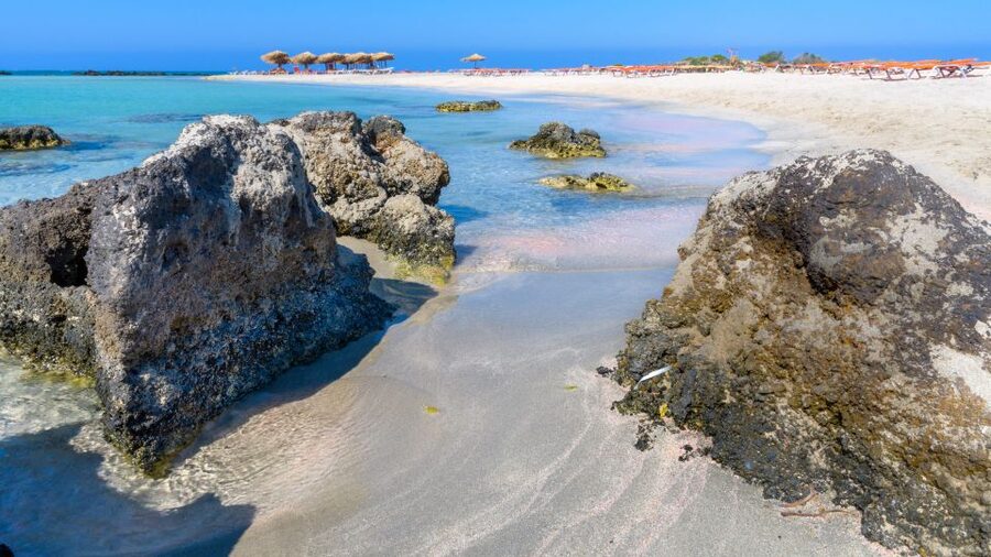 From Chania: Elafonisi Pink Sand Beach Day Trip w/ Elos Stop - The Elos Village Stop: A Cretan Break From the Beach Scene