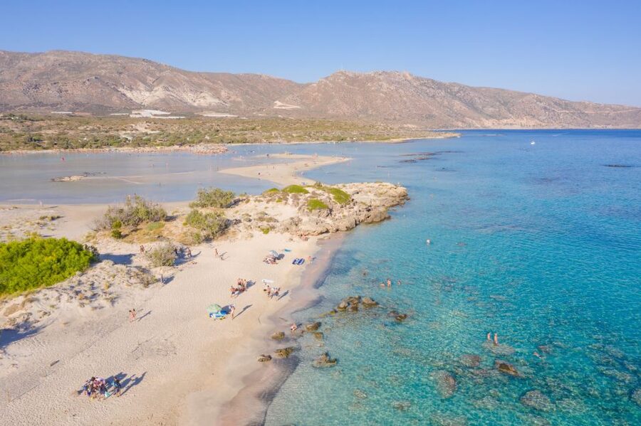 From Chania: Elafonisi Pink Sand Beach Day Trip w/ Elos Stop - The Chania-to-Elafonisi Ride: Air-Conditioned Comfort and Mountain Views
