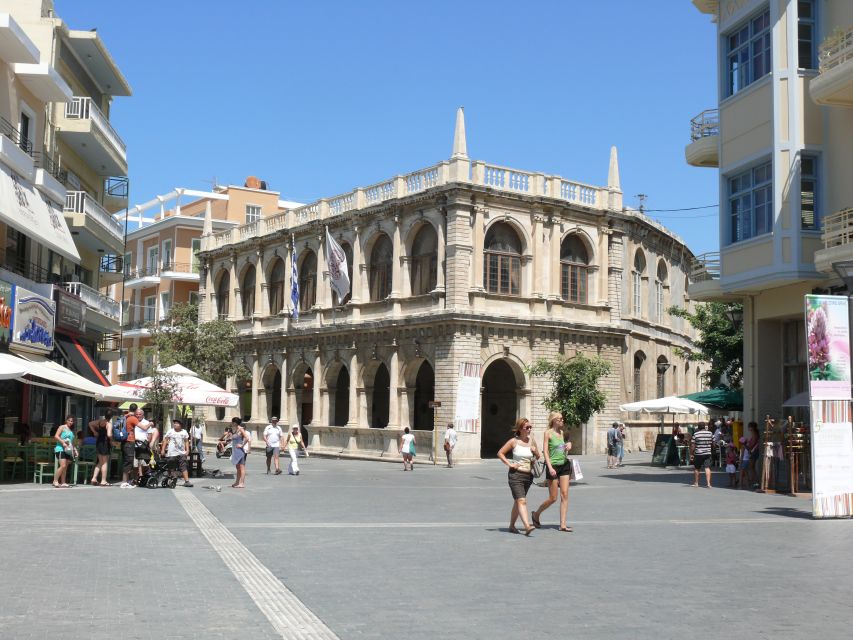 From Chania: Full-Day Heraklion Highlights Guided Tour - Getting From Chania To Knossos Without the Stress
