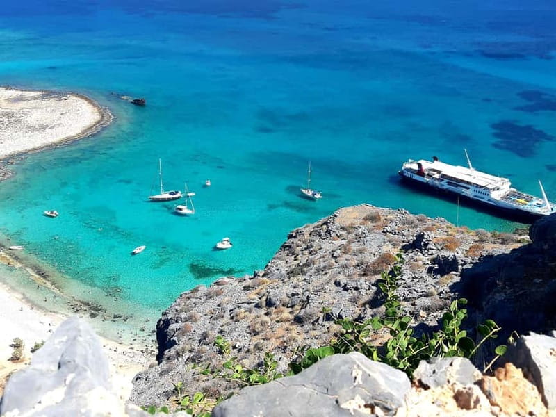 From Chania: Gramvousa Island and Balos Beach Full-Day Trip - Kissamos by boat to Gramvousa: the ride and the first big payoff