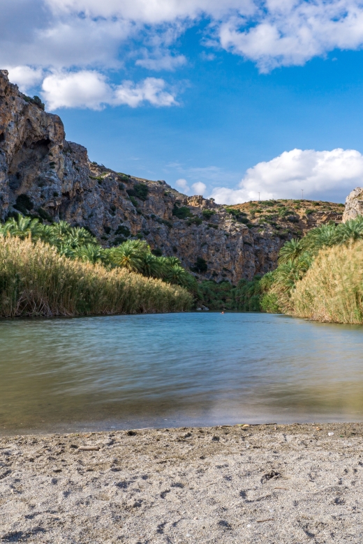 From Chania: Preveli Palm Beach Day Tour - Preveli Palm Forest: the 40-hectare walk with Theophrastus palms
