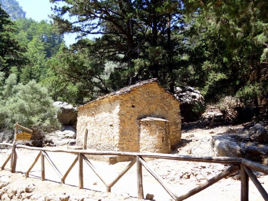 From Chania/Rethymno: Samariá Gorge Guided Hike with Pickup - Into the gorge: springs, rare plants, wild goat odds, and water breaks