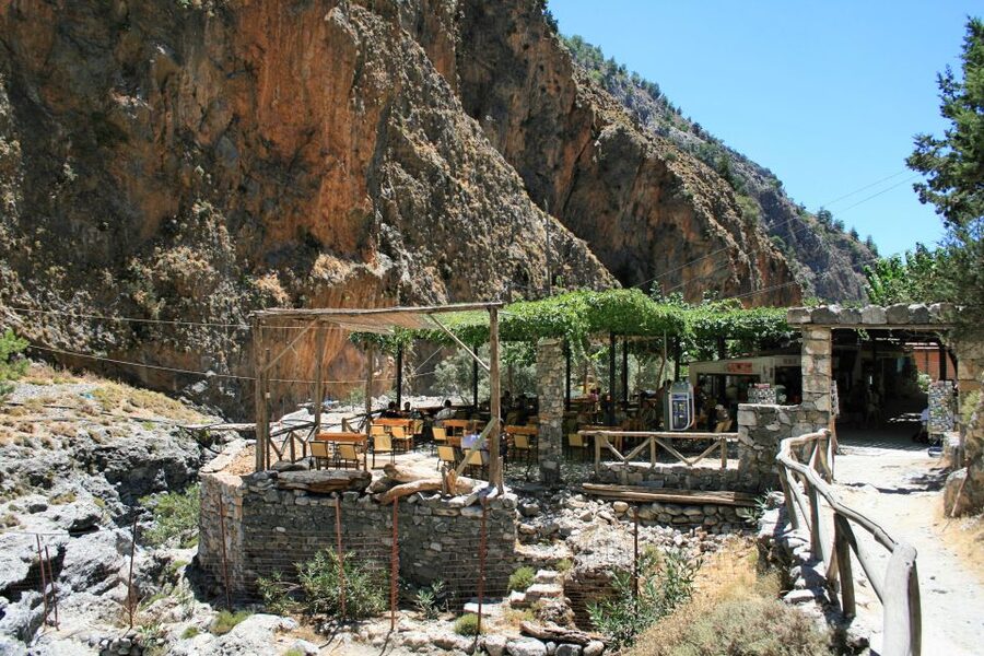 From Chania/Rethymno: Samariá Gorge Guided Hike with Pickup - The Iron Gates: when the canyon gets narrow and the photos stop being enough