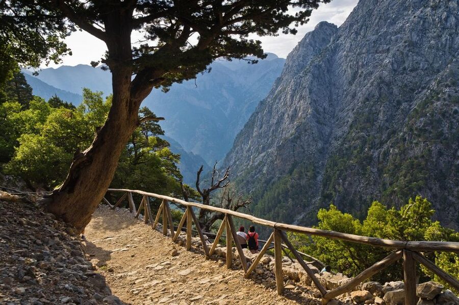 From Chania/Rethymno: Samariá Gorge Guided Hike with Pickup - Agia Roumeli finish: lunch, sea swim, and hot sand reality