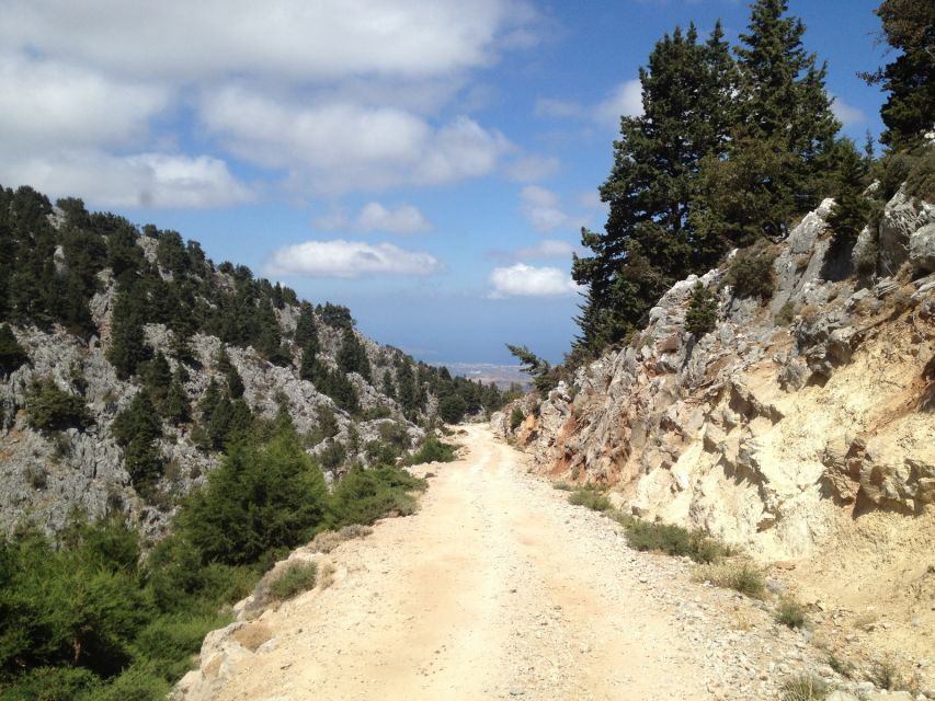 From Chania: White Mountains Land Rover Safari - Therisso return route: gorge driving plus a family-run tavern