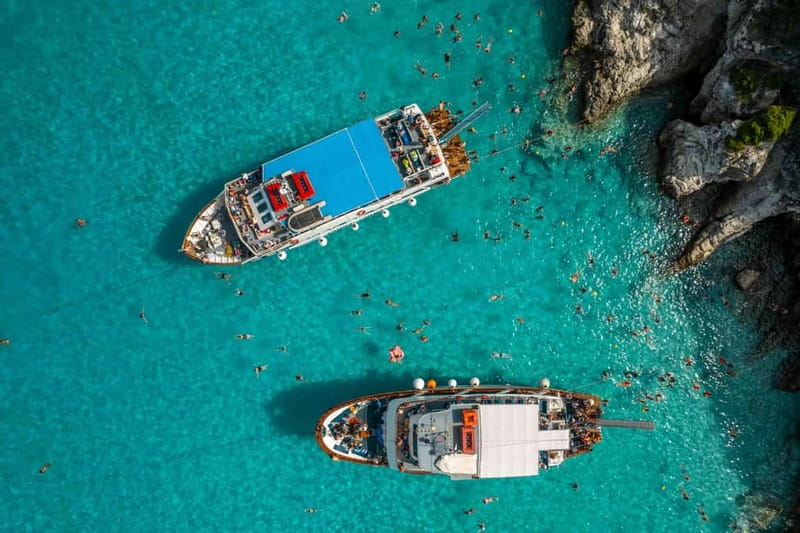 From Corfu: Day Cruise to Paxos, Antipaxos, & the Blue Caves - Paxos and Gaios: where the walking, lunch, and shopping happen