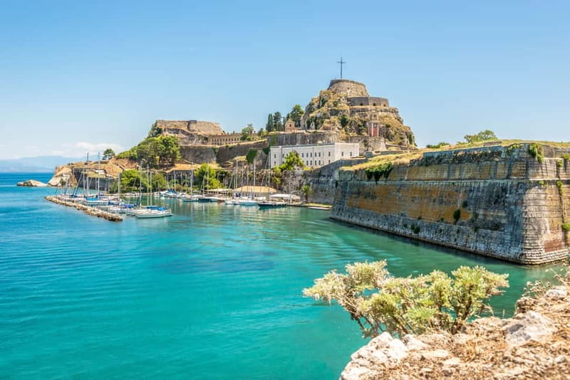 From Corfu Port: Shore Trip with Boat Tour or Beach Time - Paleokastritsa Monastery, High Above the Bay