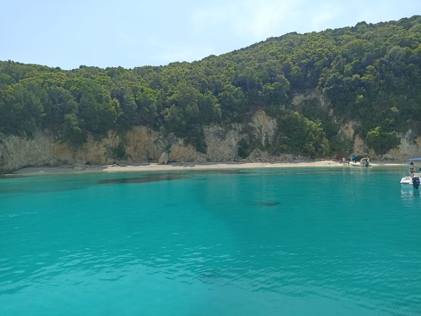 From Corfu Town: Syvota and Blue Lagoon Full-Day Boat Cruise - Sailing to Syvota and the First Real Stop