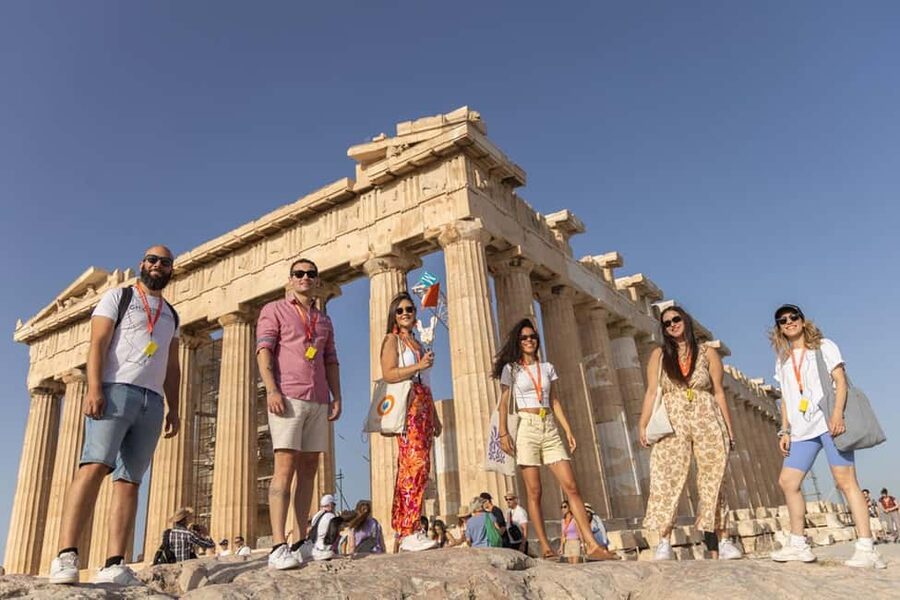 From Cruise Port: The Acropolis & Athens Highlights Tour - Start with the Syntagma Metro Museum and Athens street-level context