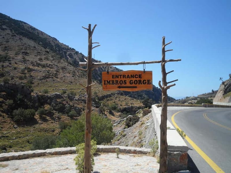From Georgioupoli: Easy Hiking Day-Trip to Imbros Gorge - A Simple Crete Day Trip From Georgioupoli to Imbros Gorge