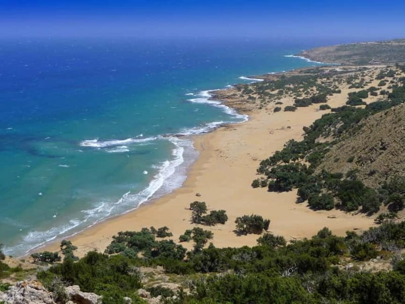 From Herakleion: Day Trip to Preveli Palm River Beach - Preveli Beach Time: Swim, Snorkel, and Find Your Own Pace