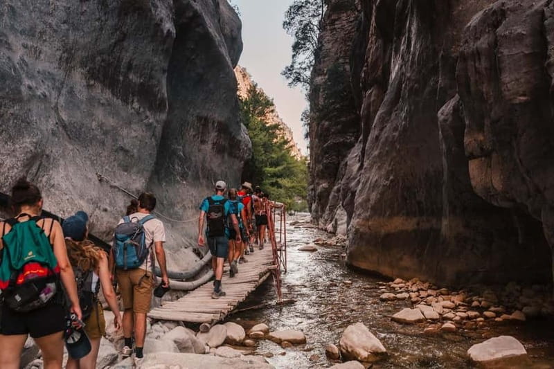 From Heraklion,Agia Pelagia,Malia: Samaria Gorge Guided Trip - Ferry to Sfakia and the bus ride back to your hotel